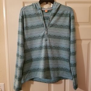 Lucy hooded half zip new condition